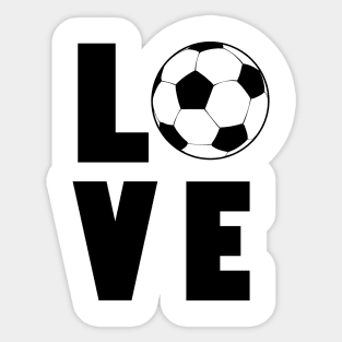 Soccer Love Sticker